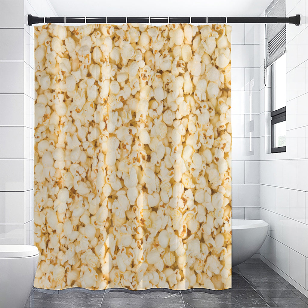 Popcorn Print Premium Shower Curtain