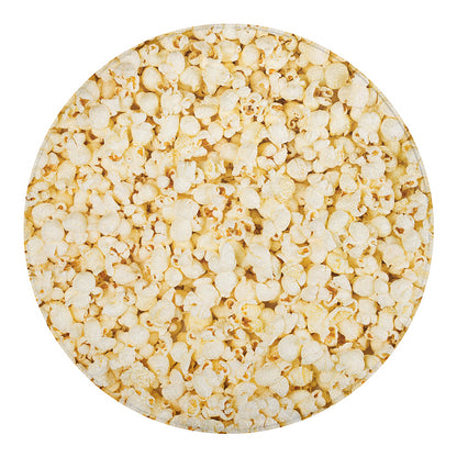Popcorn Print Round Blanket