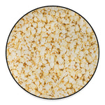 Popcorn Print Round Floor Mat