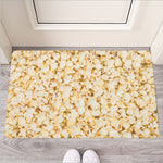 Popcorn Print Rubber Doormat