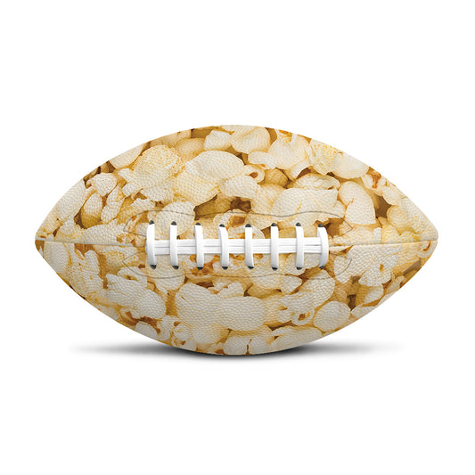Popcorn Print Rugby Ball