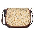 Popcorn Print Saddle Bag