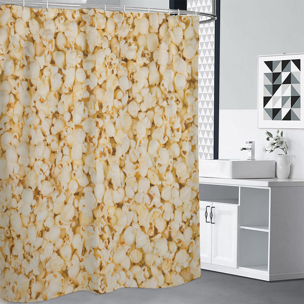 Popcorn Print Shower Curtain