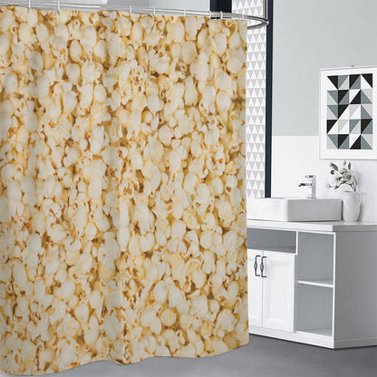 Popcorn Print Shower Curtain