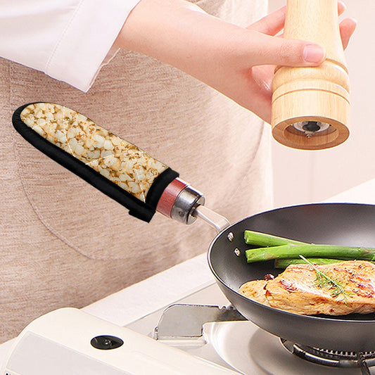 Popcorn Print Skillet Handle Cover