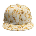 Popcorn Print Snapback Cap