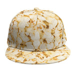 Popcorn Print Snapback Cap