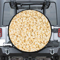 Popcorn Print Tire Cover
