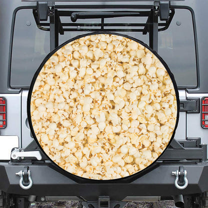 Popcorn Print Tire Cover
