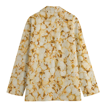 Popcorn Print Women's Blazer