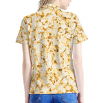 Popcorn Print Women's Polo Shirt