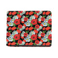 Poppy And Chamomile Pattern Print Bifold Wallet