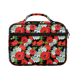 Poppy And Chamomile Pattern Print Briefcase Bible Bag