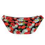 Poppy And Chamomile Pattern Print Fanny Pack