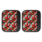 Poppy And Chamomile Pattern Print Handle Covers