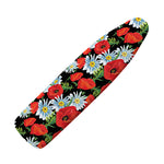 Poppy And Chamomile Pattern Print Ironing Board Cover