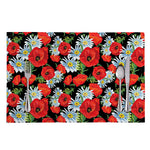 Poppy And Chamomile Pattern Print Placemat