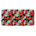 Poppy And Chamomile Pattern Print Towel