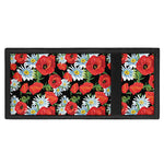 Poppy And Chamomile Pattern Print Trifold Wallet
