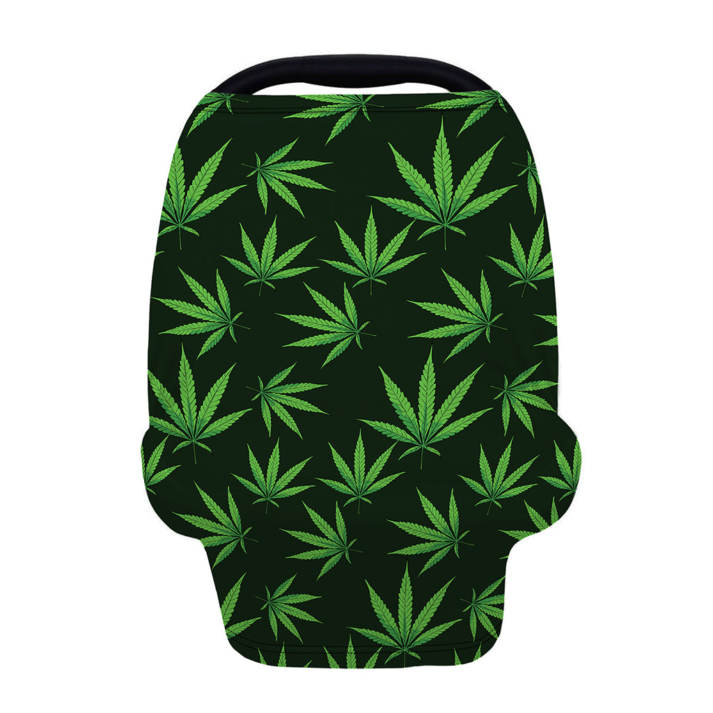 Pot Leaf Pattern Print Baby Seat Cover