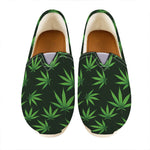 Pot Leaf Pattern Print Casual Shoes