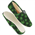 Pot Leaf Pattern Print Casual Shoes