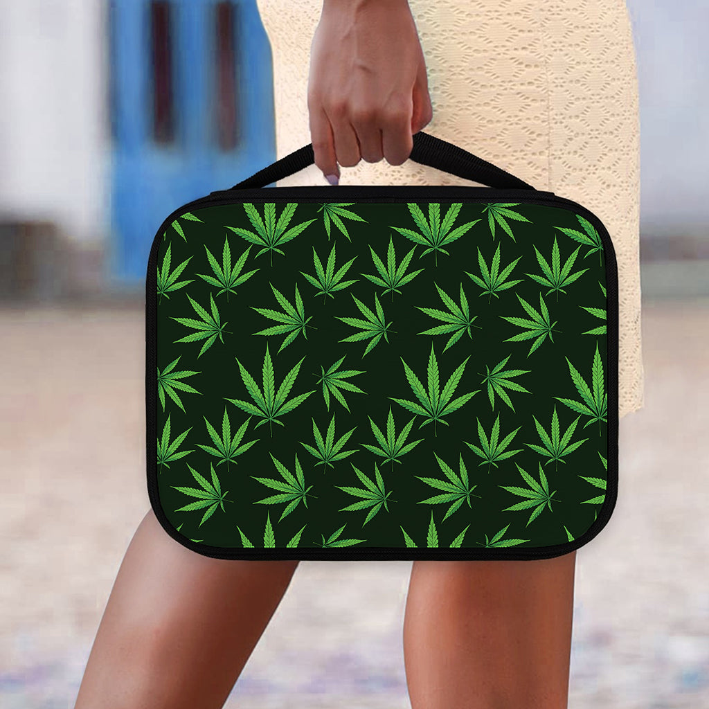 Pot Leaf Pattern Print Classic Bible Case