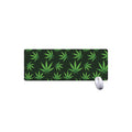 Pot Leaf Pattern Print Extended Mouse Pad