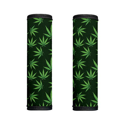 Pot Leaf Pattern Print Handle Covers
