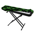 Pot Leaf Pattern Print Piano Keyboard Cover