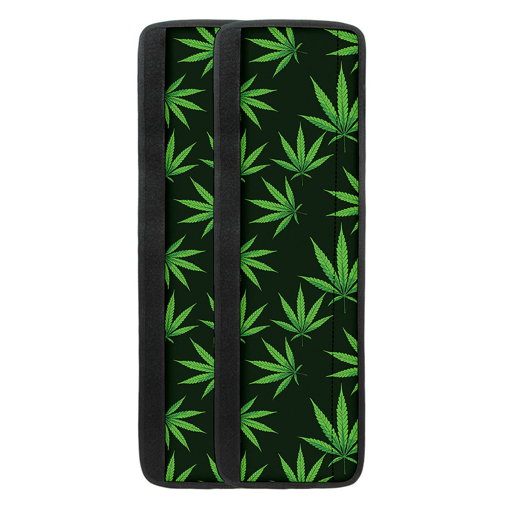 Pot Leaf Pattern Print Refrigerator Handle Covers