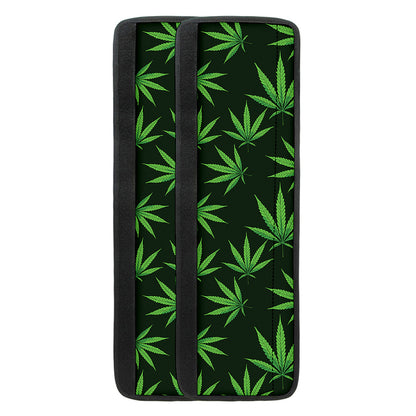 Pot Leaf Pattern Print Refrigerator Handle Covers