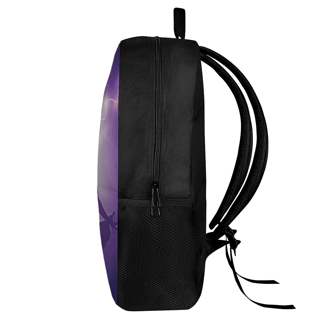 Power Of Seven Chakras Print 17 Inch Backpack