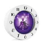 Power Of Seven Chakras Print Alarm Clock