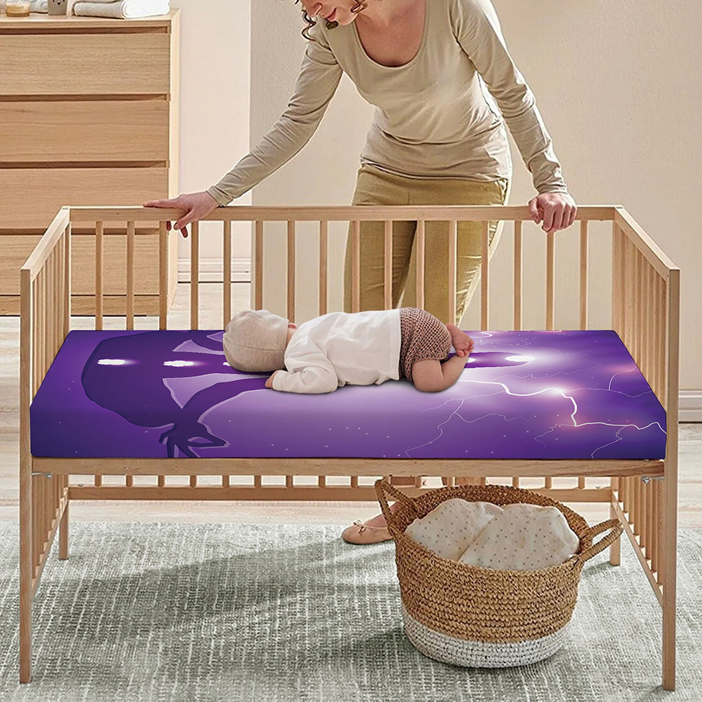 Power Of Seven Chakras Print Baby Crib Sheet
