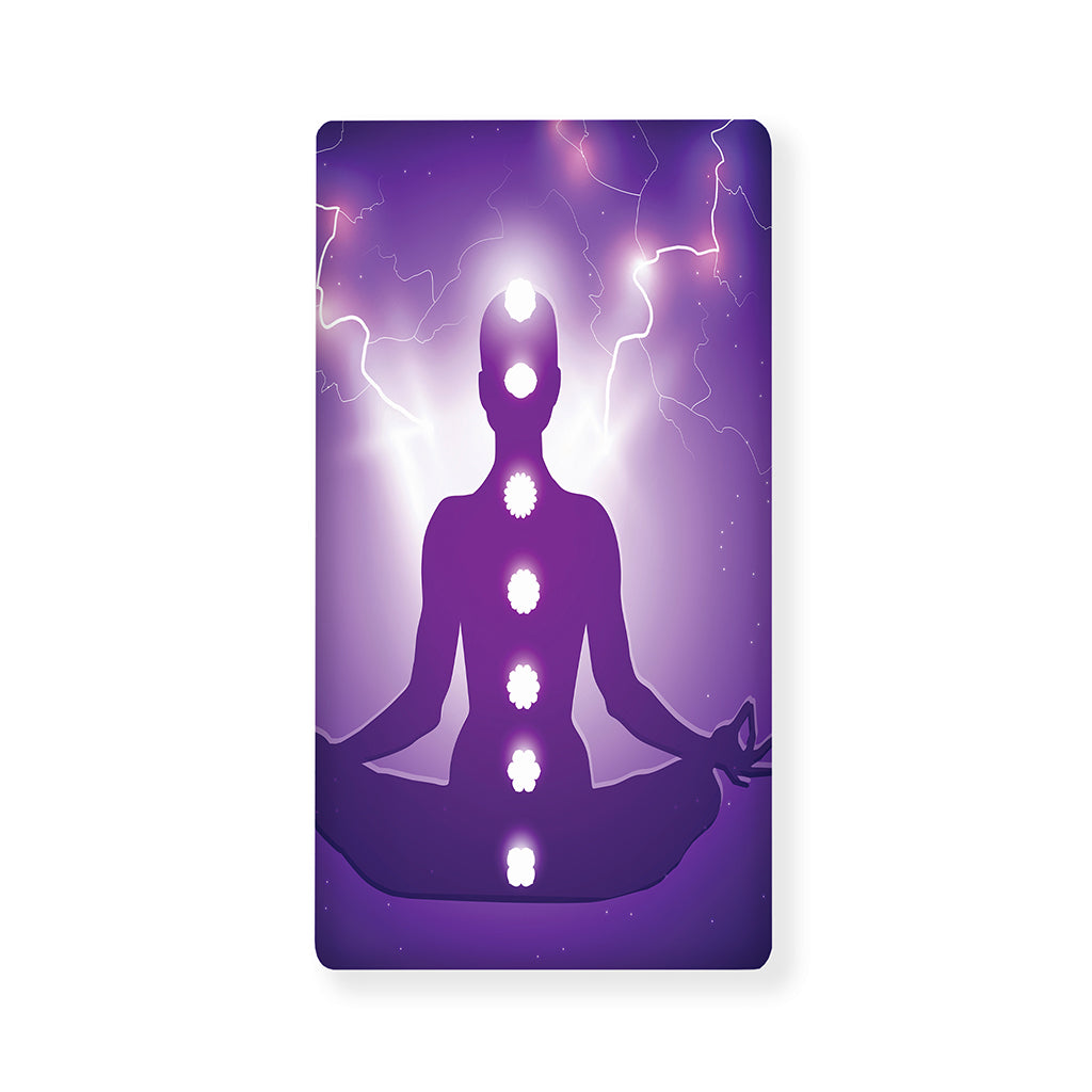 Power Of Seven Chakras Print Baby Crib Sheet