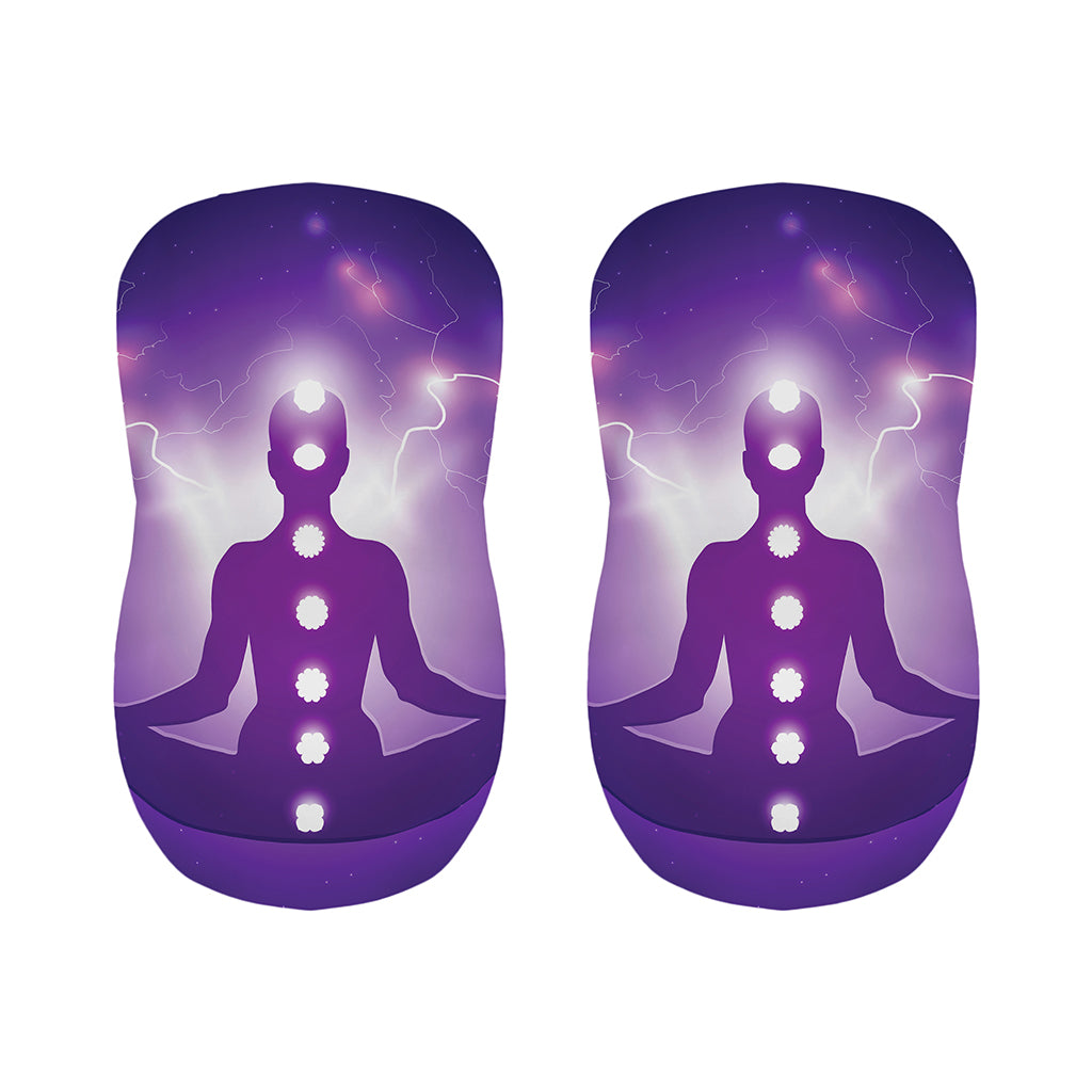 Power Of Seven Chakras Print Bar Stool Covers