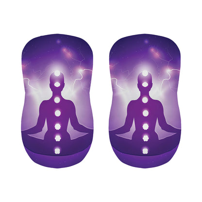 Power Of Seven Chakras Print Bar Stool Covers