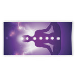 Power Of Seven Chakras Print Beach Towel