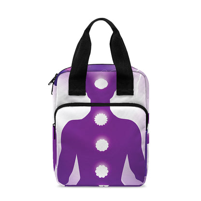 Power Of Seven Chakras Print Bible Tote Bag