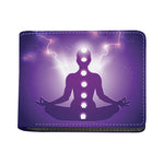 Power Of Seven Chakras Print Bifold Wallet