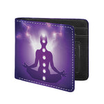Power Of Seven Chakras Print Bifold Wallet
