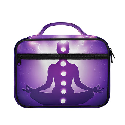 Power Of Seven Chakras Print Briefcase Bible Bag
