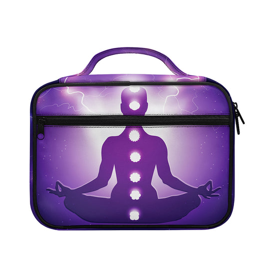 Power Of Seven Chakras Print Briefcase Bible Bag