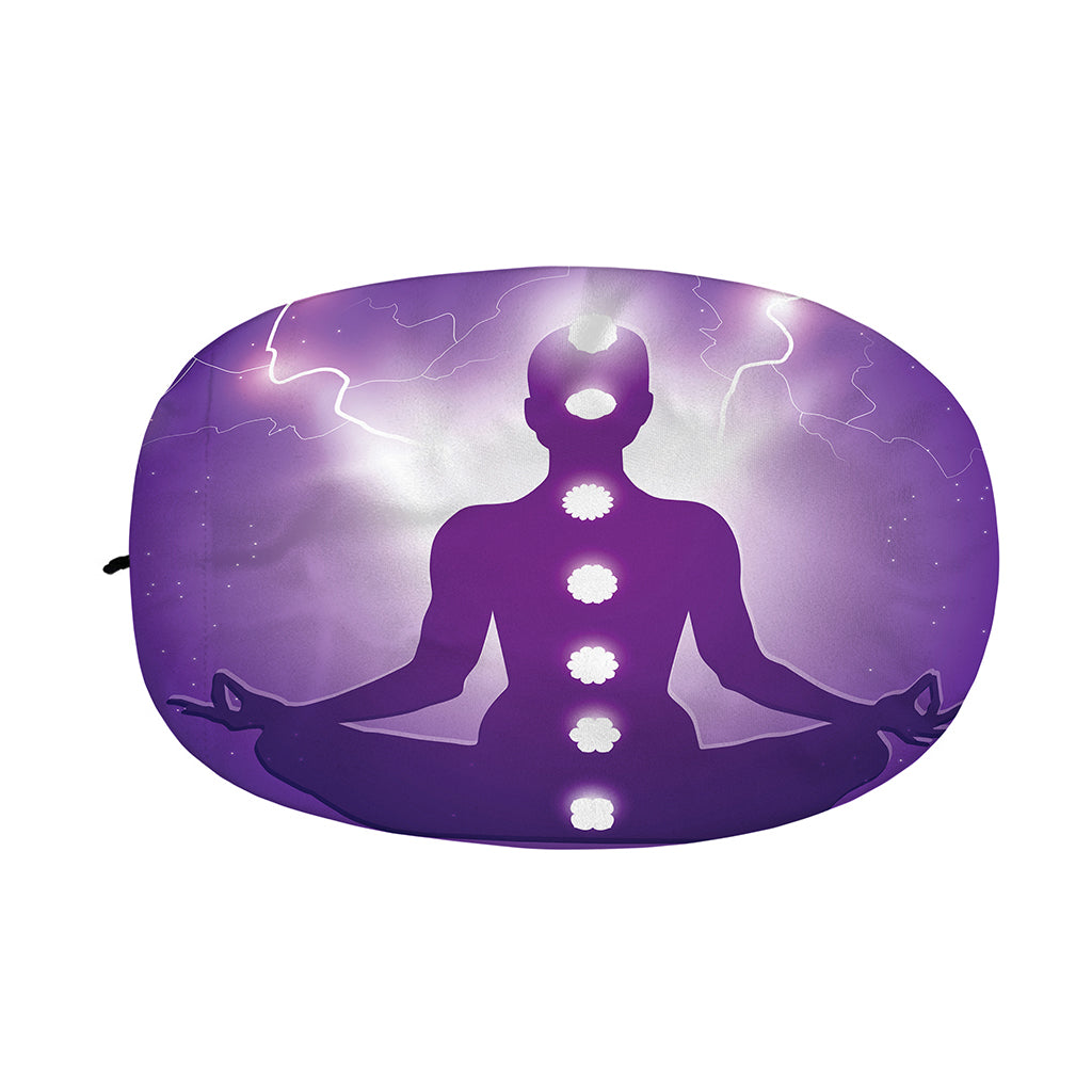 Power Of Seven Chakras Print Car Side Mirror Covers