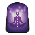 Power Of Seven Chakras Print Casual Backpack