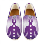 Power Of Seven Chakras Print Casual Shoes