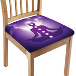 Power Of Seven Chakras Print Chair Cushion Cover