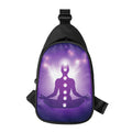 Power Of Seven Chakras Print Sling Bag