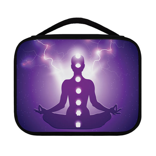 Power Of Seven Chakras Print Classic Bible Case